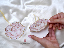Folded Tags- Gilded Rose- Pack of 10 [NON-CUSTOMISED] - That Gilded Lining by Pretty Gilded