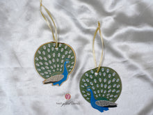 Folded Tags- Udaipur - Gilded Peacock- Pack of 20, 50 & 100 [CUSTOMISED] - That Gilded Lining by Pretty Gilded