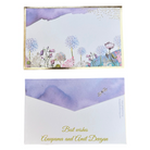 Set of 20 notecards- name customization included