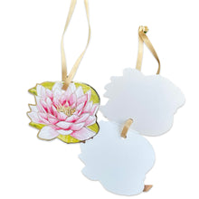 Folded Tags- Gilded Lotus- Pack of 10 [NON-CUSTOMISED]