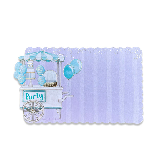 Kids Flat Tags - Candy Floss- Pack of 10 [NON-CUSTOMISED]