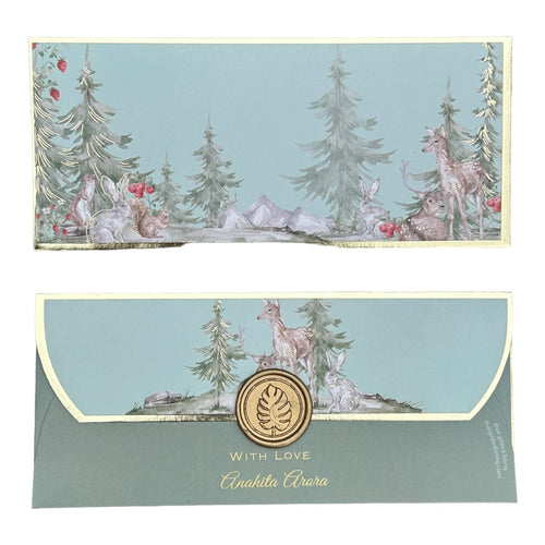 Kids Money Envelopes- Vintage Woodland