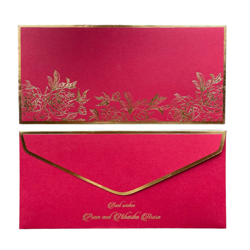 Money Envelopes- Classics- Crimson Gild