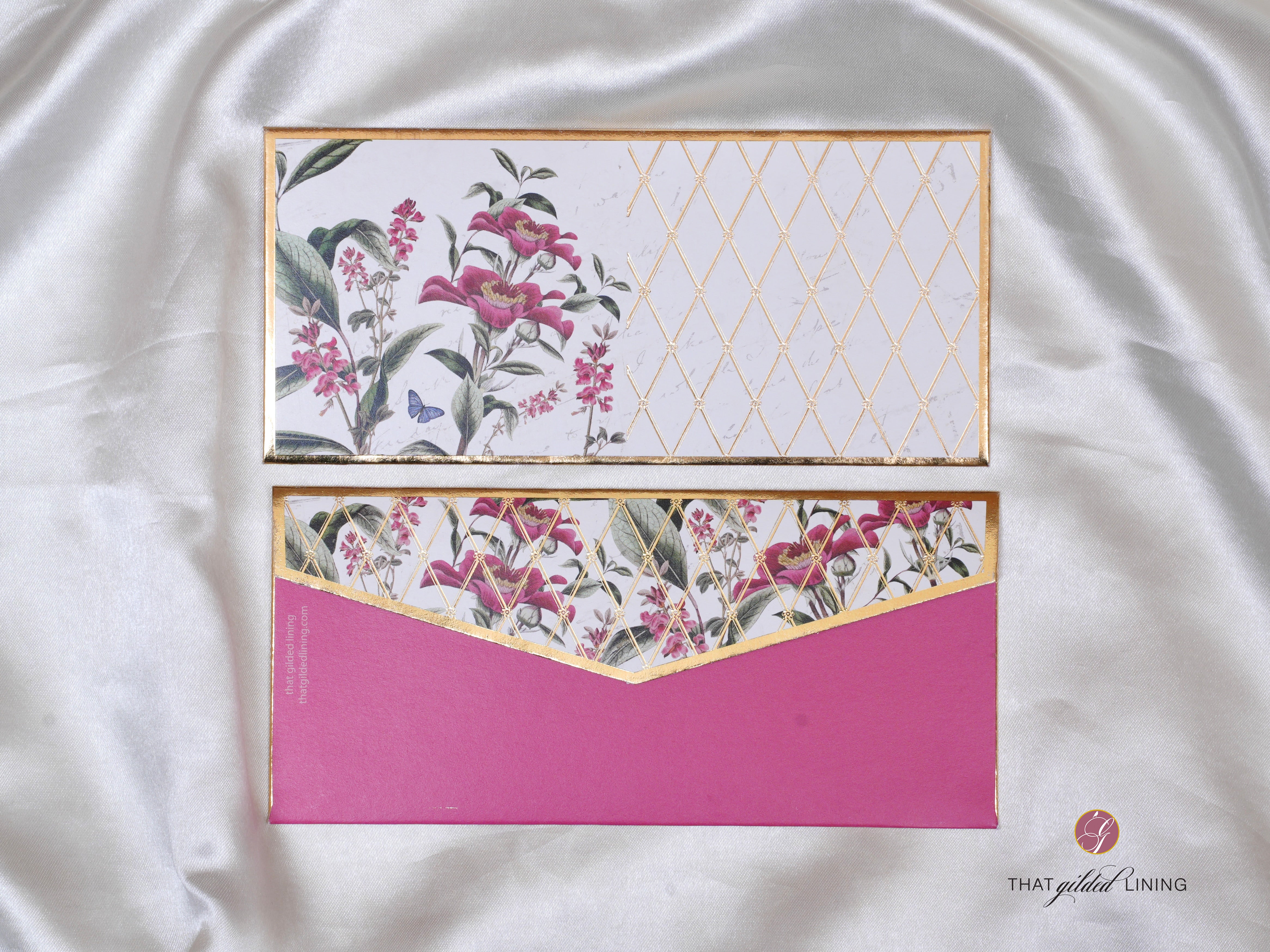 Money Envelopes- Madrid- Pack of 10 [NON-CUSTOMISED] - That Gilded Lining by Pretty Gilded