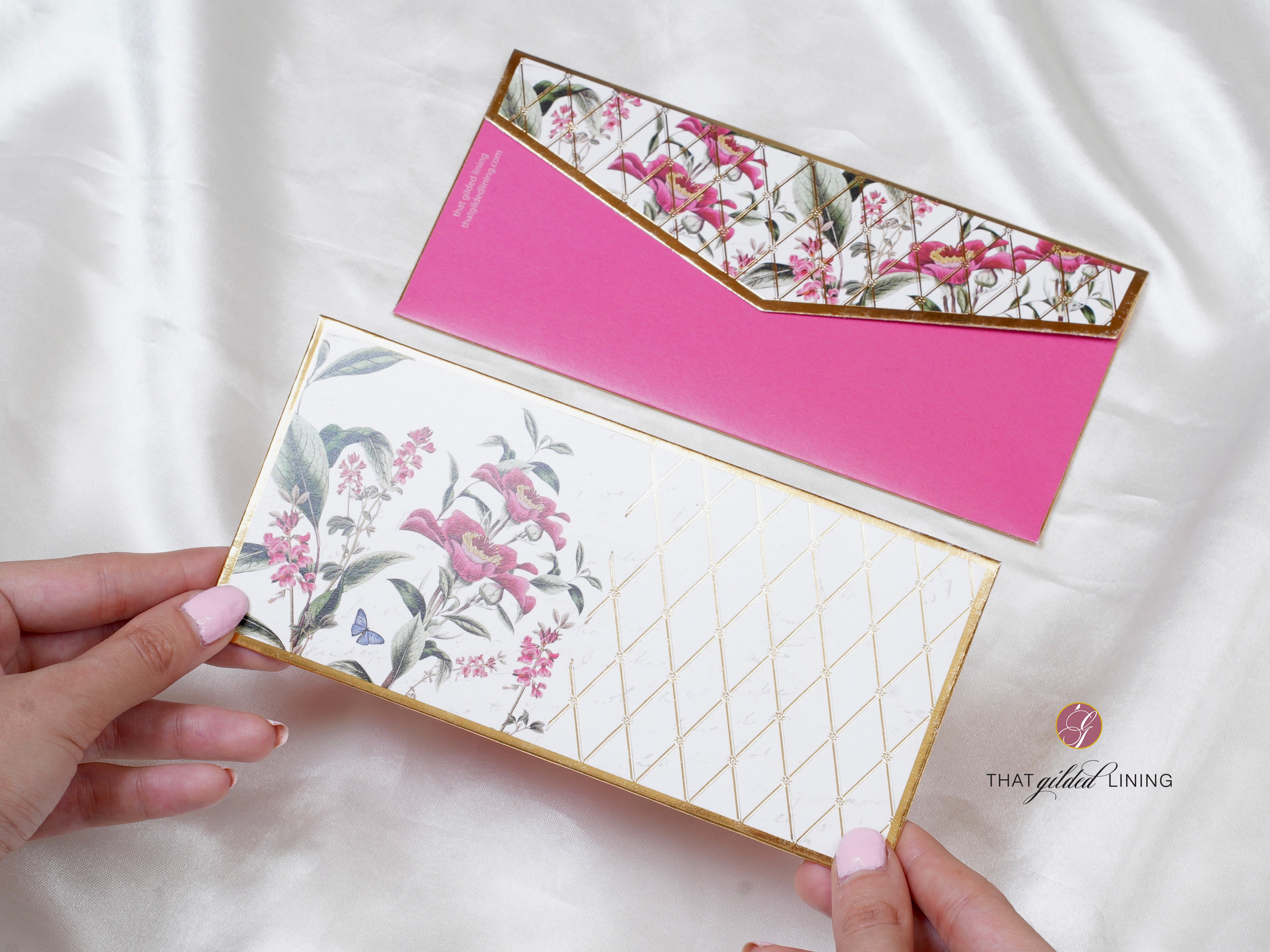 Money Envelopes- Madrid - Pack of 20, 50 & 100 [CUSTOMISED] - That Gilded Lining by Pretty Gilded