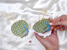Folded Tags- Udaipur - Gilded Peacock- Pack of 20, 50 & 100 [CUSTOMISED] - That Gilded Lining by Pretty Gilded