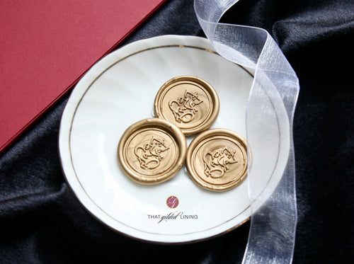 Wax Seal- Ganesha- Pack of 10 - That Gilded Lining by Pretty Gilded