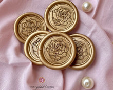 Wax Seal- Rose -Pack of 10