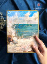 Notebook- Ocean Song - That Gilded Lining by Pretty Gilded