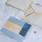 Folded Notecards- Art- Pack of 10 and 20 - That Gilded Lining by Pretty Gilded